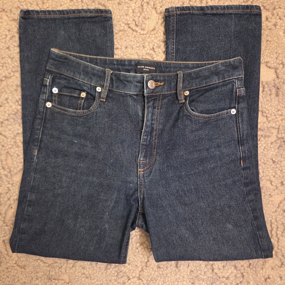CLUB MONACO The Kick Crop Jean